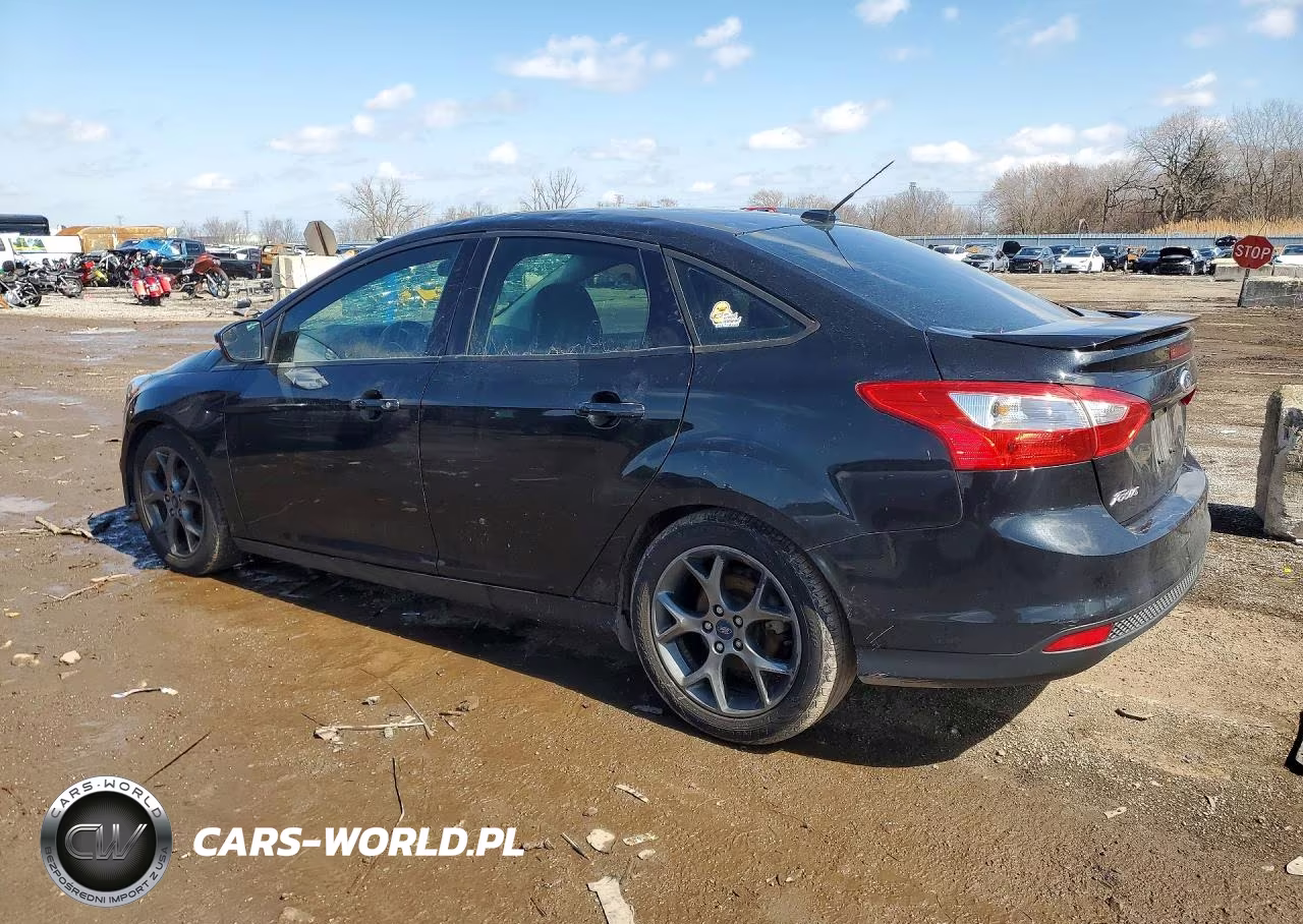 2014 Ford Focus Se VIN:1FADP3F25EL128480 - 2