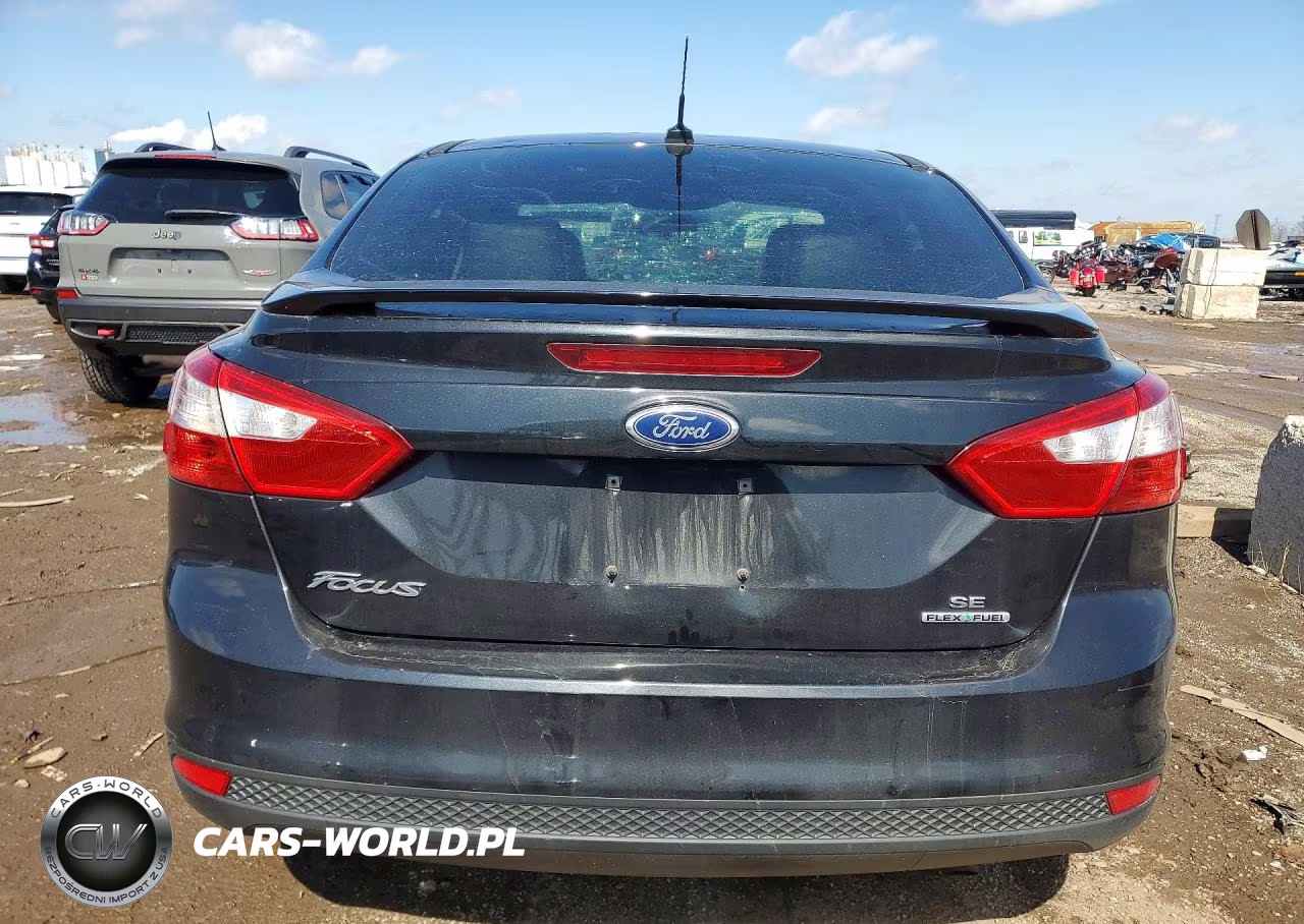 2014 Ford Focus Se VIN:1FADP3F25EL128480 - 6