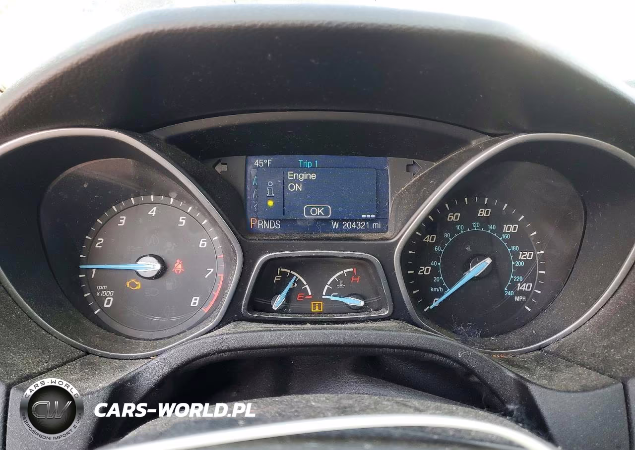 2014 Ford Focus Se VIN:1FADP3F25EL128480 - 9
