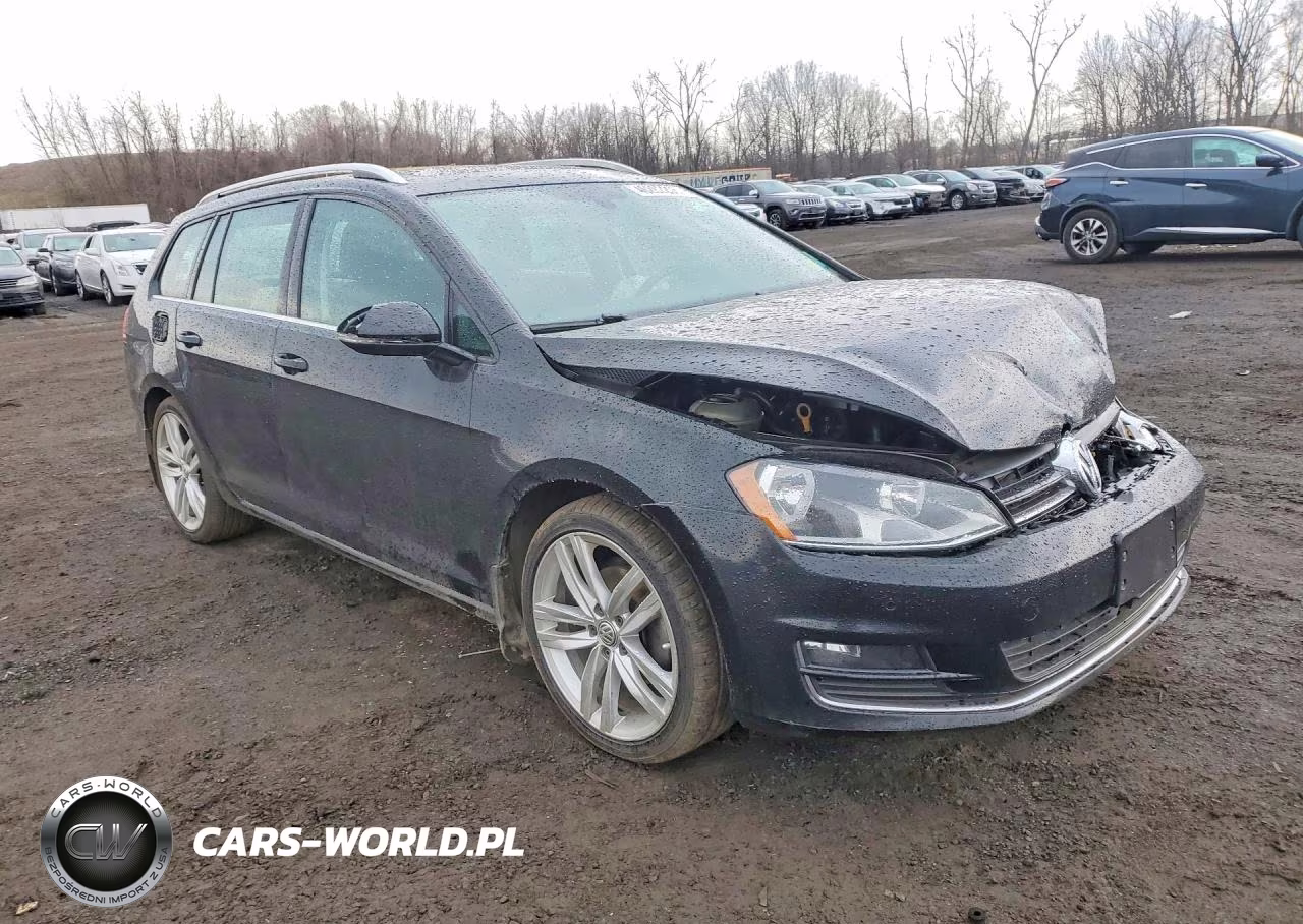 2015 Volkswagen Golf Sportwagen S VIN:3VWC17AU3FM518661 - 4