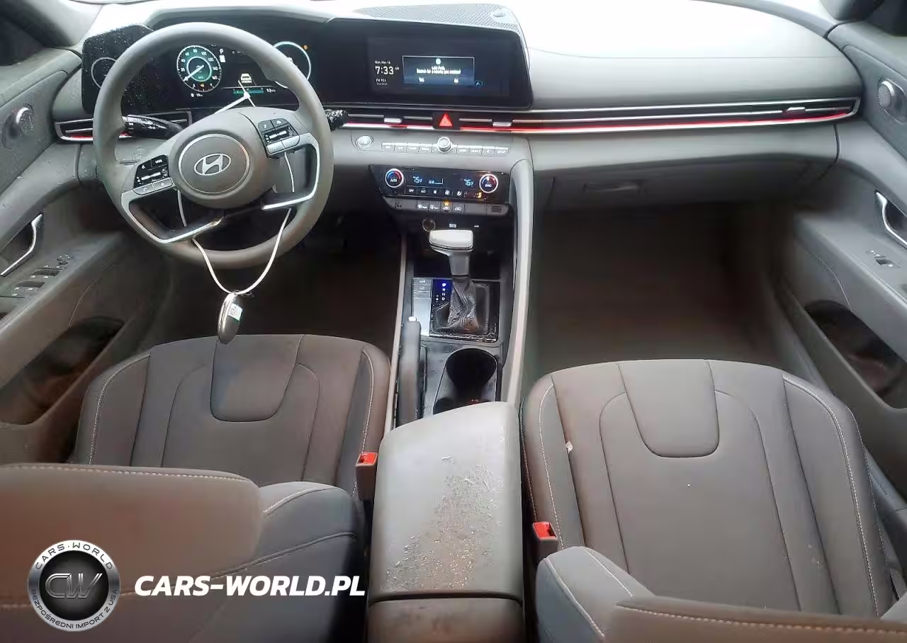 2024 Hyundai Elantra Sel VIN:KMHLM4DG3RU755936 - 8