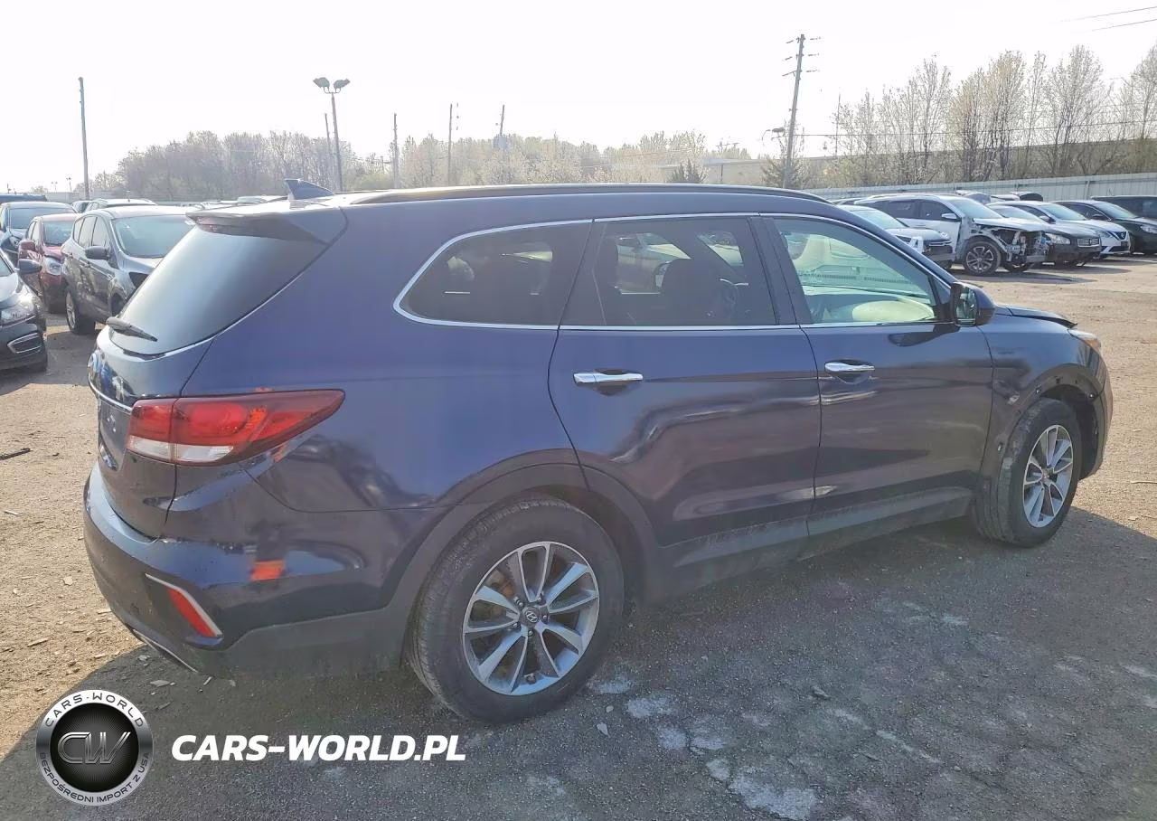 2017 Hyundai Santa Fe Se VIN:KM8SM4HF2HU222827 - 3