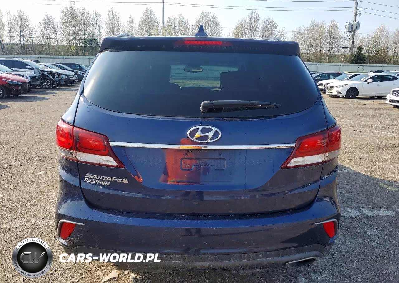 2017 Hyundai Santa Fe Se VIN:KM8SM4HF2HU222827 - 6