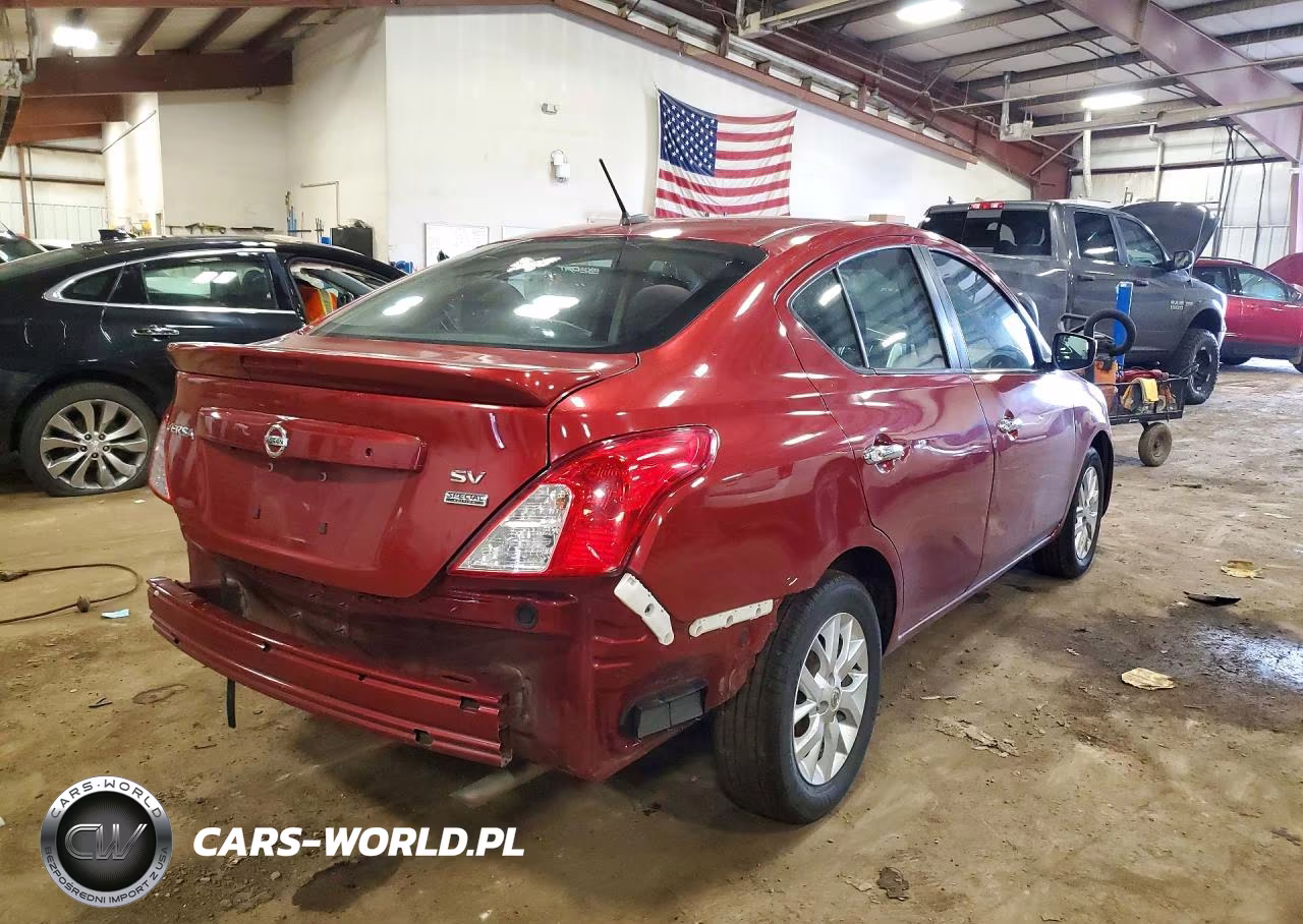 2018 Nissan Versa Sv VIN:3N1CN7AP7JL859614 - 3