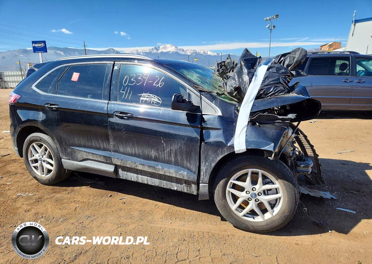 2021 Ford Edge Sel VIN:2FMPK4J93MBA11801 - 4