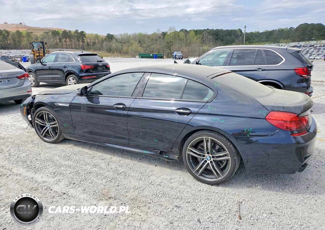 2018 BMW 650 I Gran Coupe VIN:WBA6D4C56JD985960 - 2