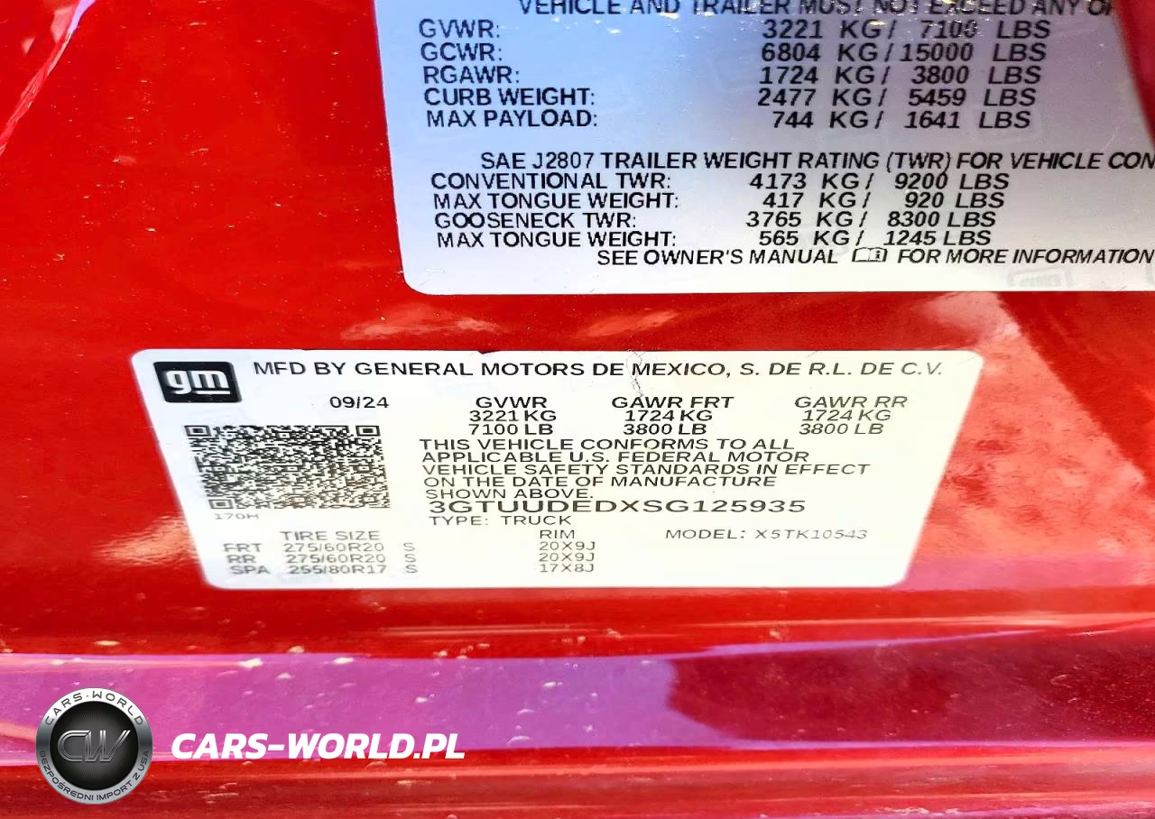 2025 GMC Sierra K1500 Slt VIN:3GTUUDEDXSG125935 - 12
