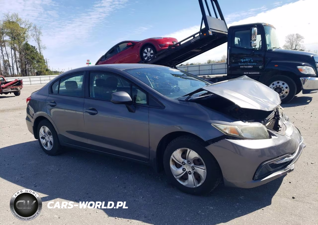 2013 Honda Civic Lx VIN:19XFB2F52DE099727 - 4