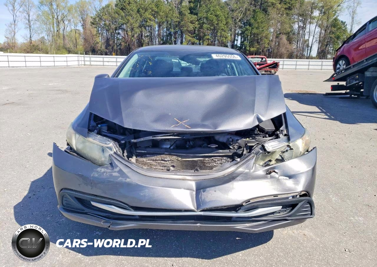 2013 Honda Civic Lx VIN:19XFB2F52DE099727 - 5