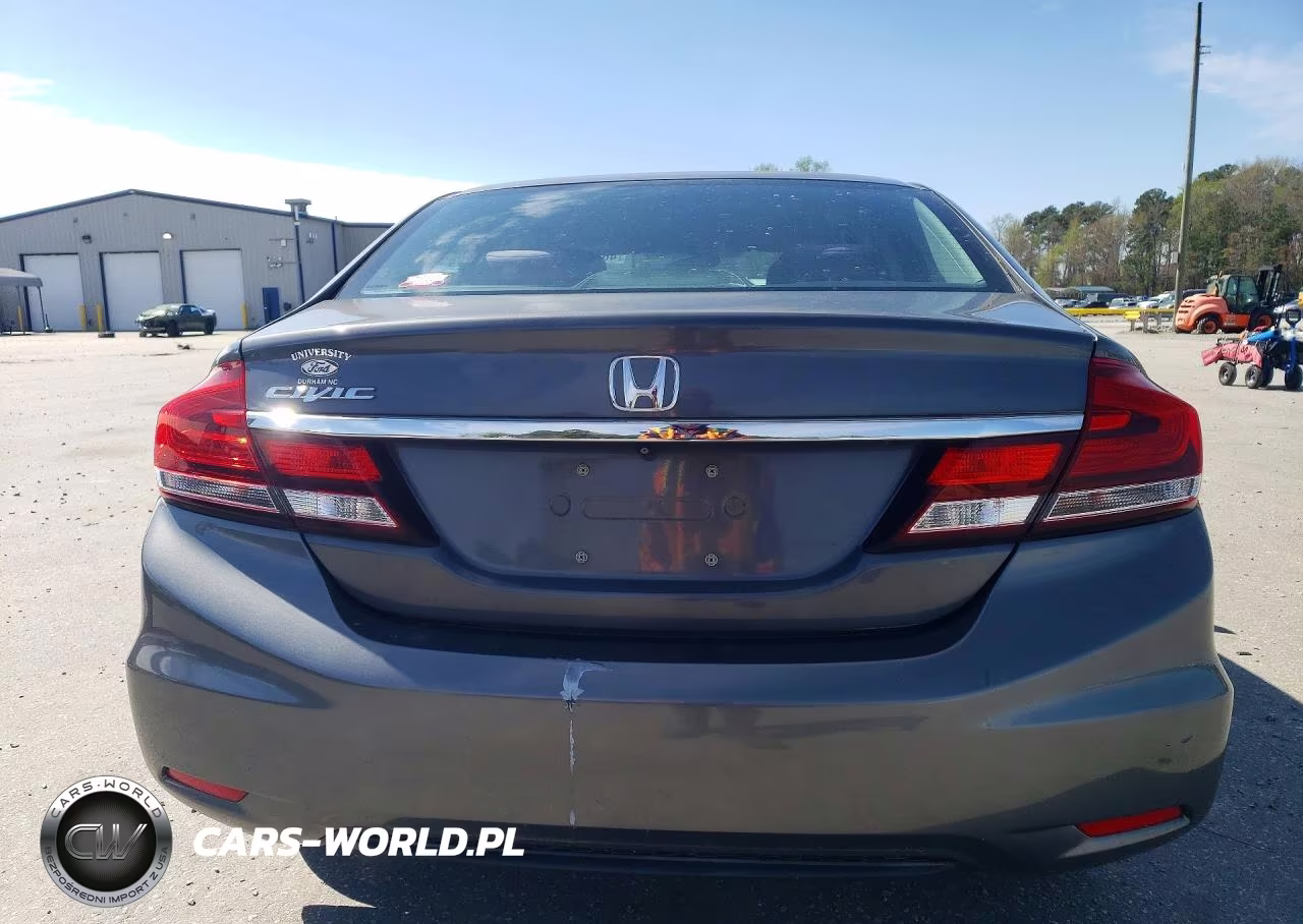 2013 Honda Civic Lx VIN:19XFB2F52DE099727 - 6