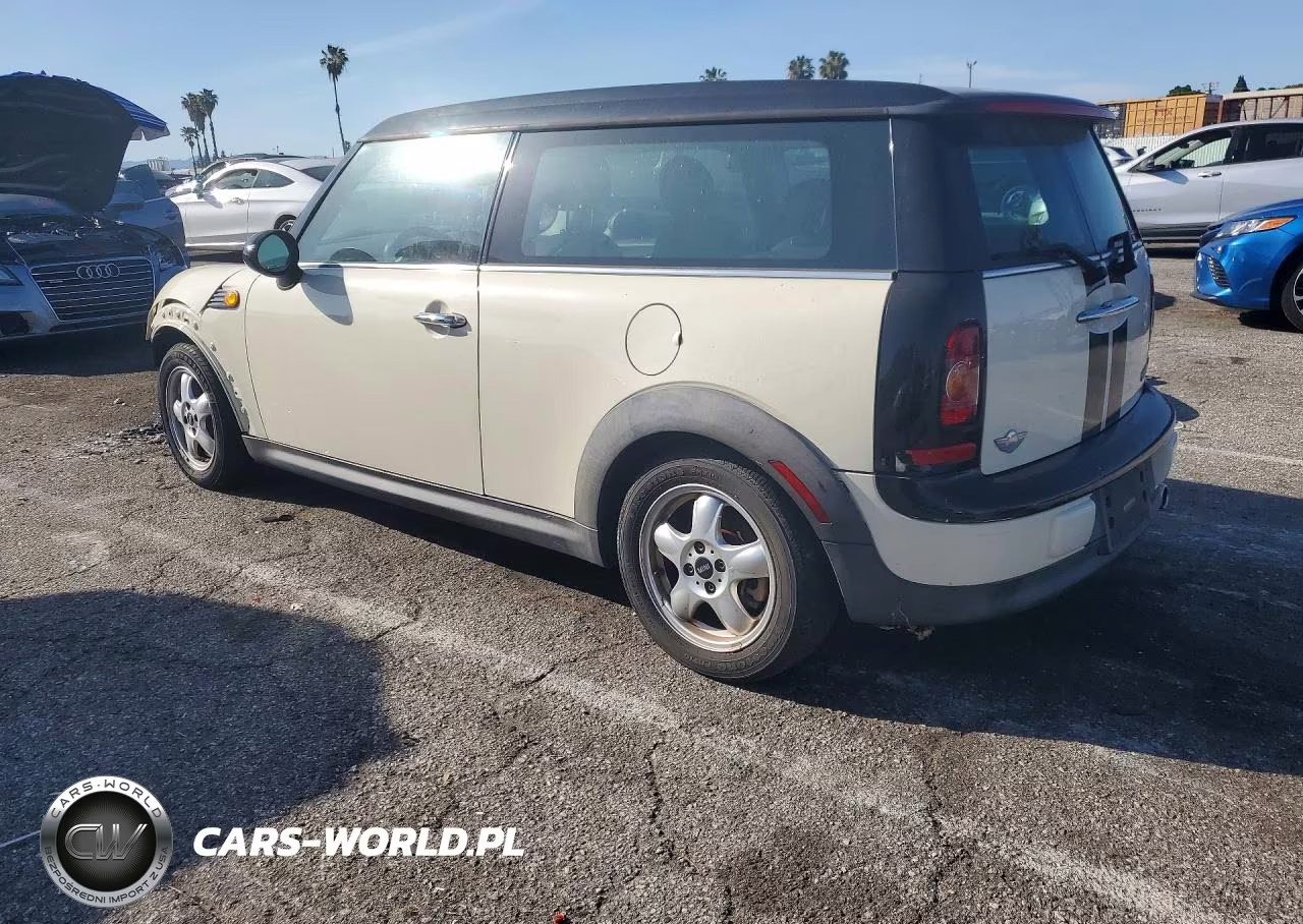 2008 Mini Cooper Clubman VIN:WMWML33588TN66271 - 2