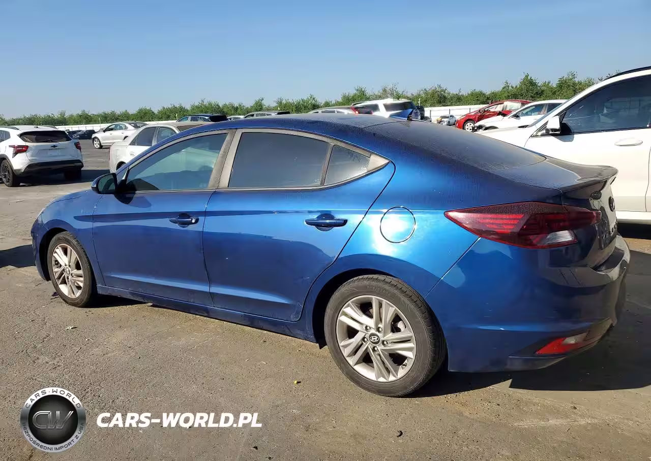 2019 Hyundai Elantra Sel VIN:5NPD84LFXKH435440 - 2