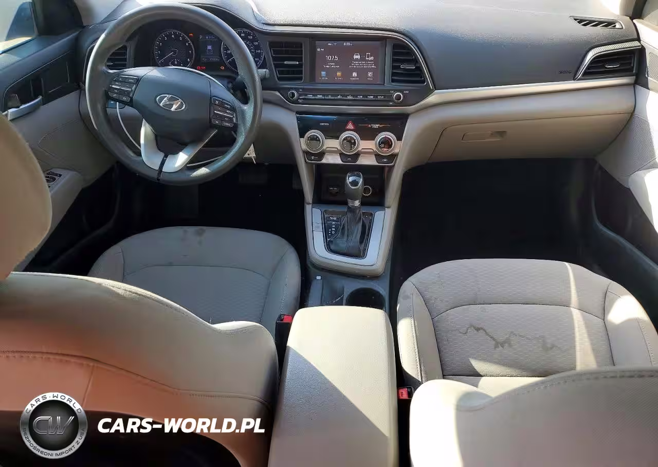 2019 Hyundai Elantra Sel VIN:5NPD84LFXKH435440 - 8