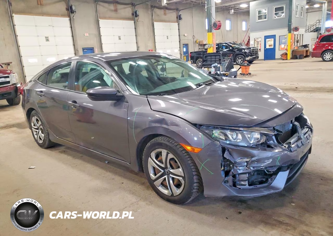 2017 Honda Civic Lx VIN:19XFC2F52HE028174 - 4