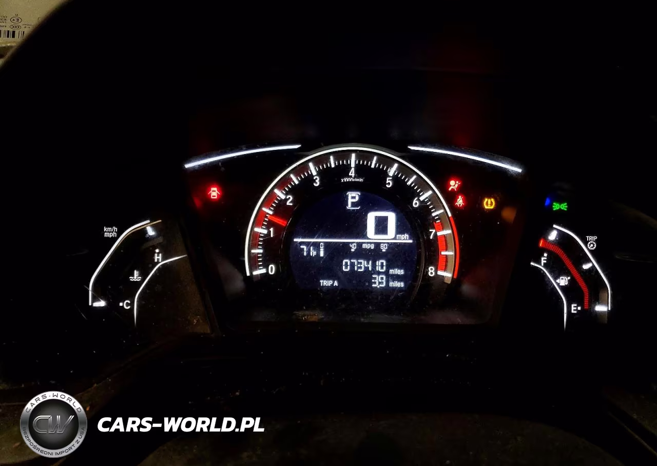 2017 Honda Civic Lx VIN:19XFC2F52HE028174 - 9