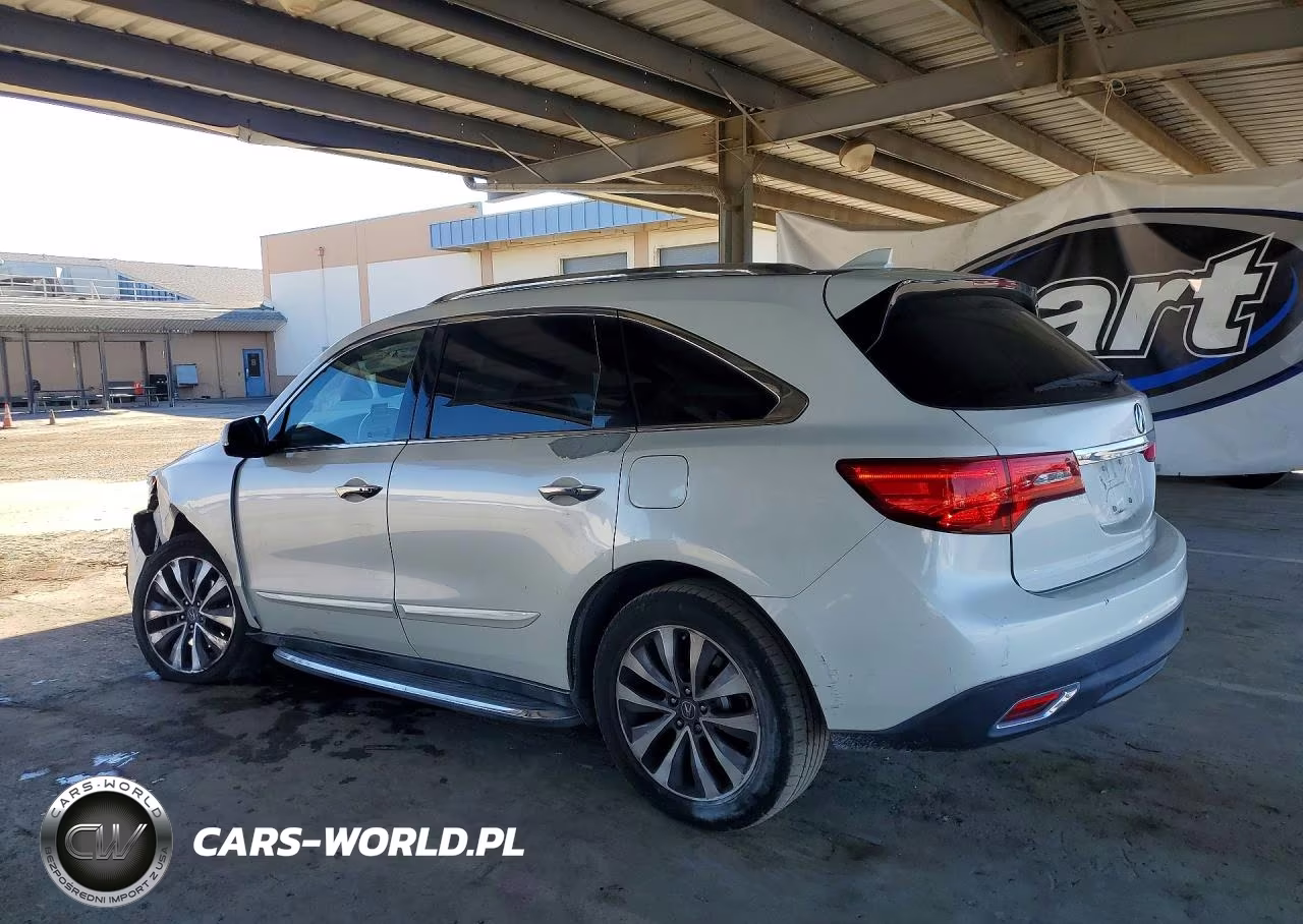 2014 Acura Mdx Technology VIN:5FRYD4H64EB034232 - 2