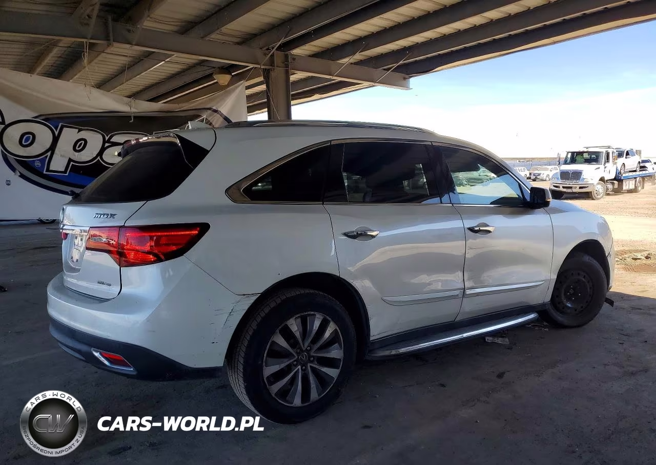 2014 Acura Mdx Technology VIN:5FRYD4H64EB034232 - 3