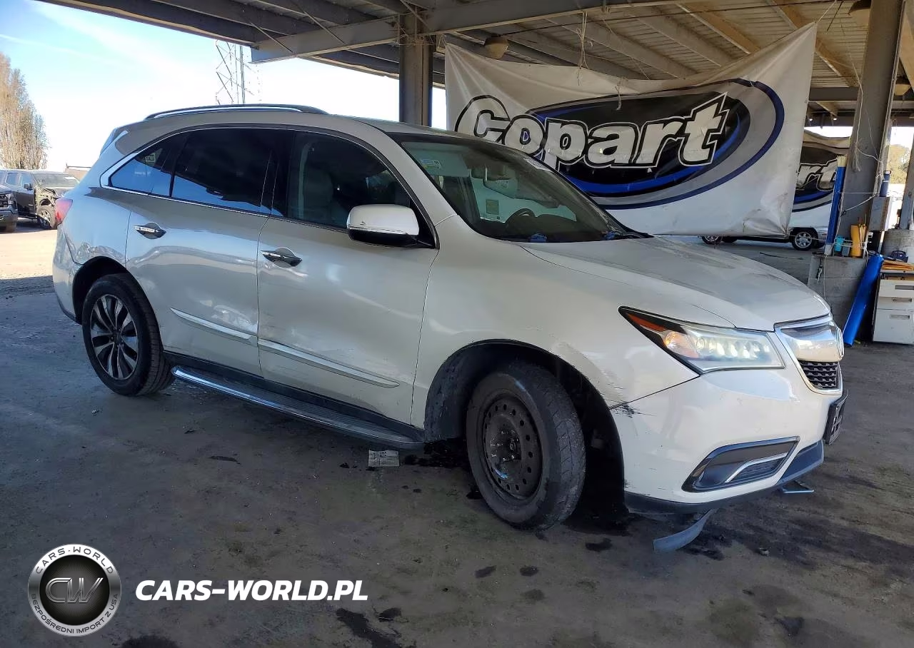 2014 Acura Mdx Technology VIN:5FRYD4H64EB034232 - 4