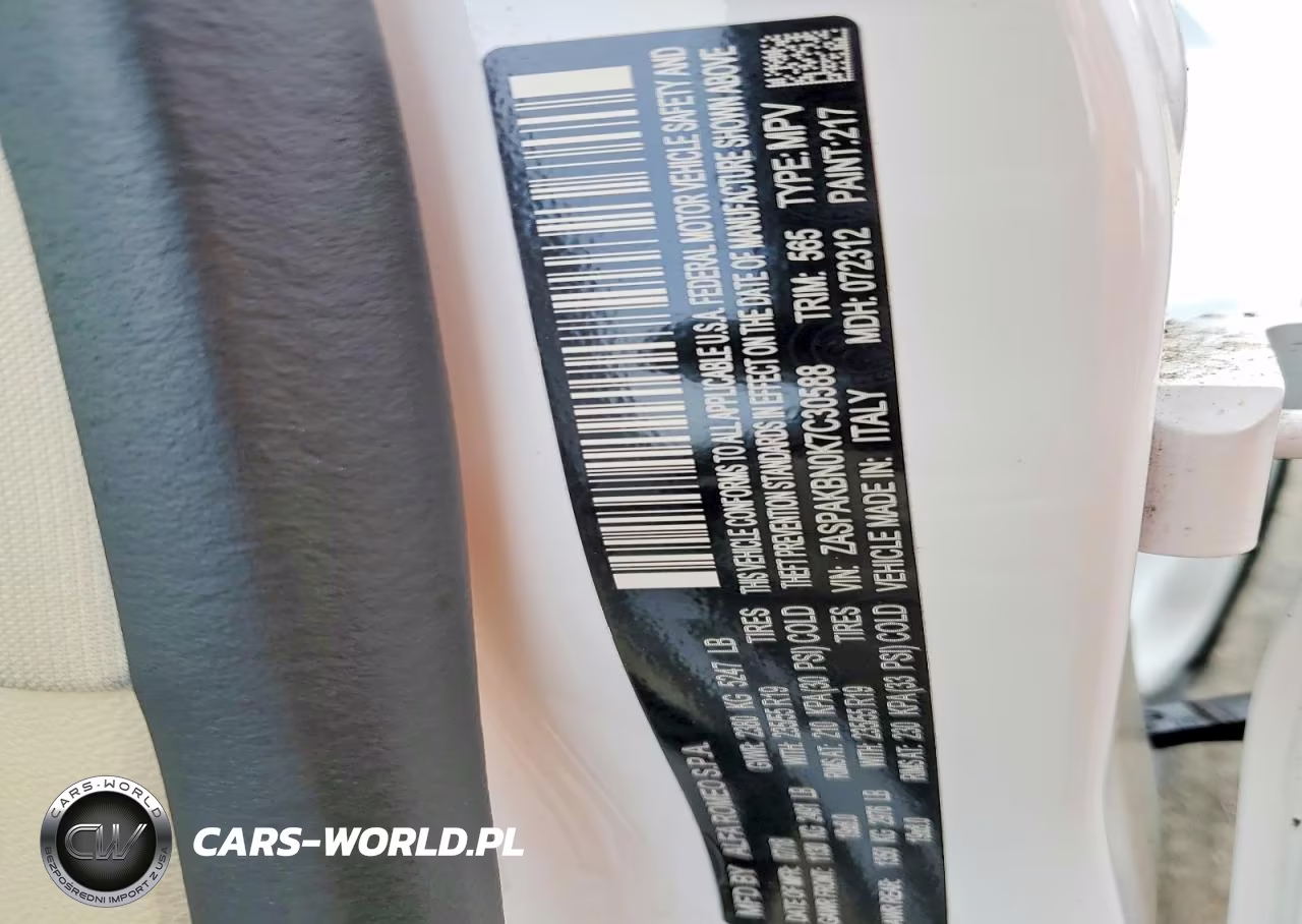 2019 Alfa Romeo Stelvio Ti VIN:ZASPAKBN0K7C30588 - 12