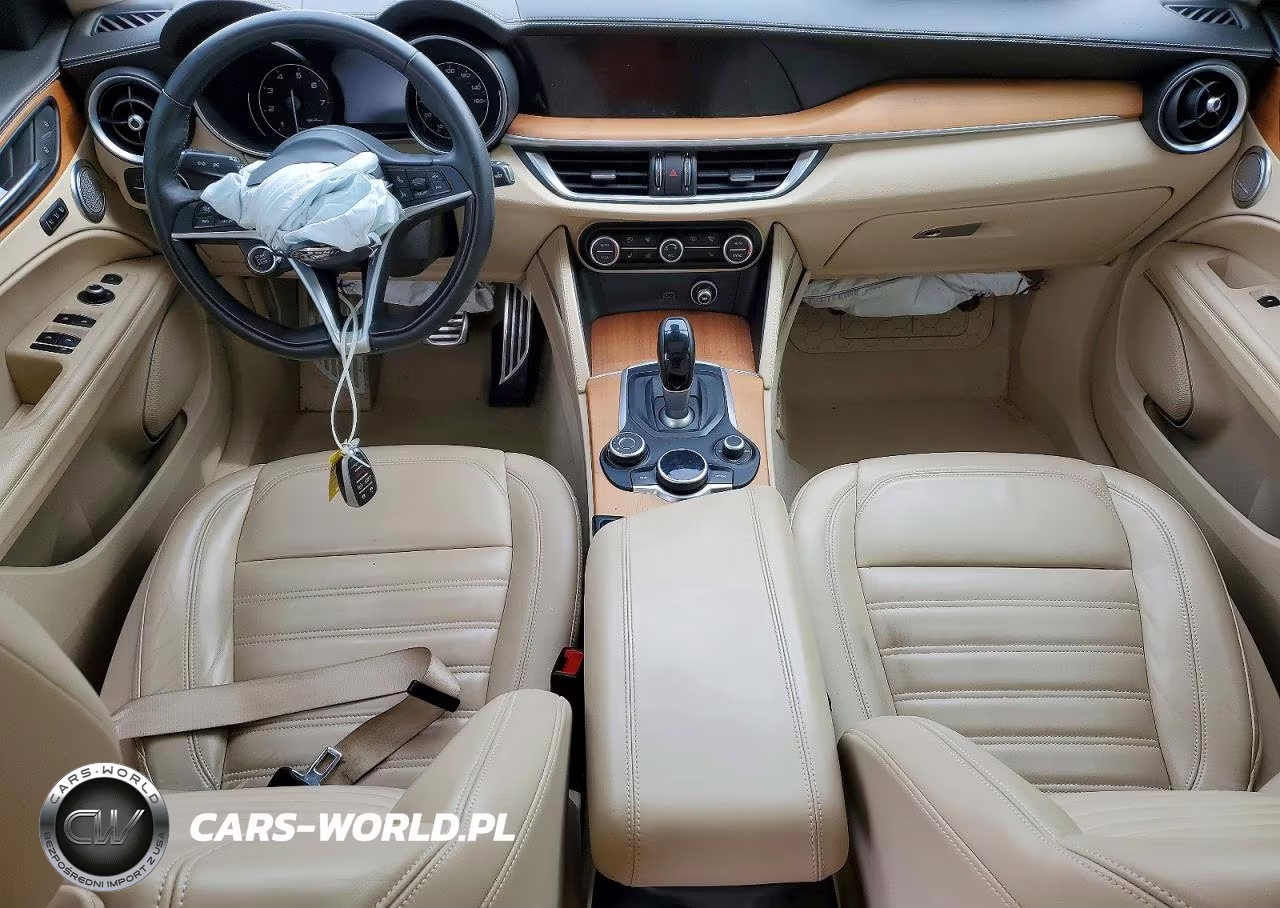 2019 Alfa Romeo Stelvio Ti VIN:ZASPAKBN0K7C30588 - 8