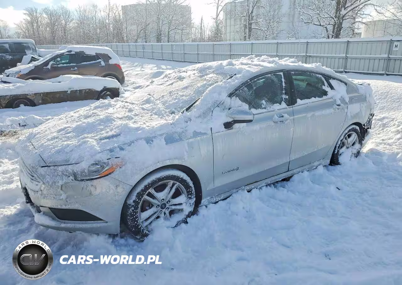 2018 Ford Fusion Se Hybrid