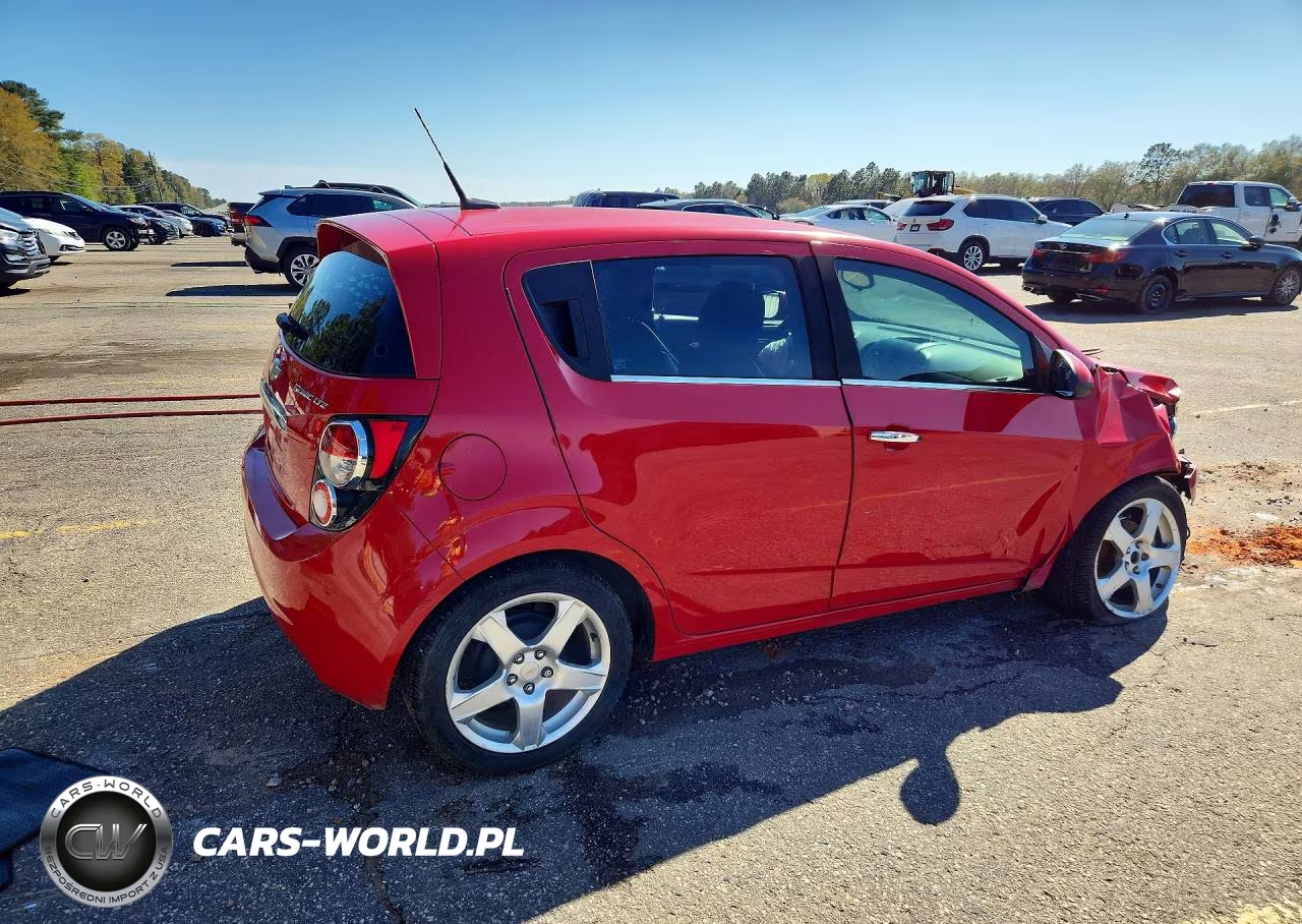 2012 Chevrolet Sonic Ltz VIN:1G1JE6SH0C4188827 - 3