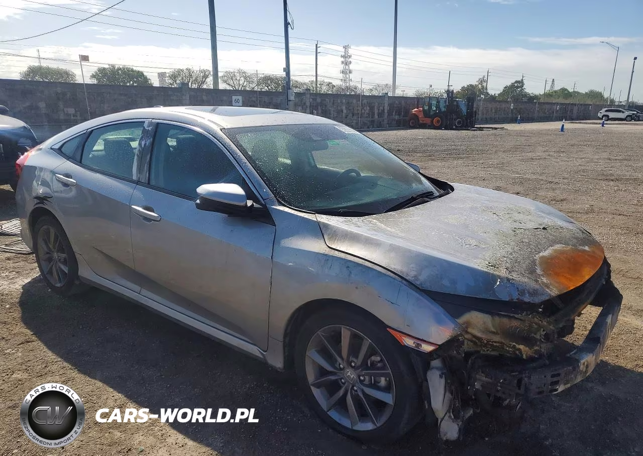 2020 Honda Civic Ex VIN:19XFC1F35LE201137 - 4