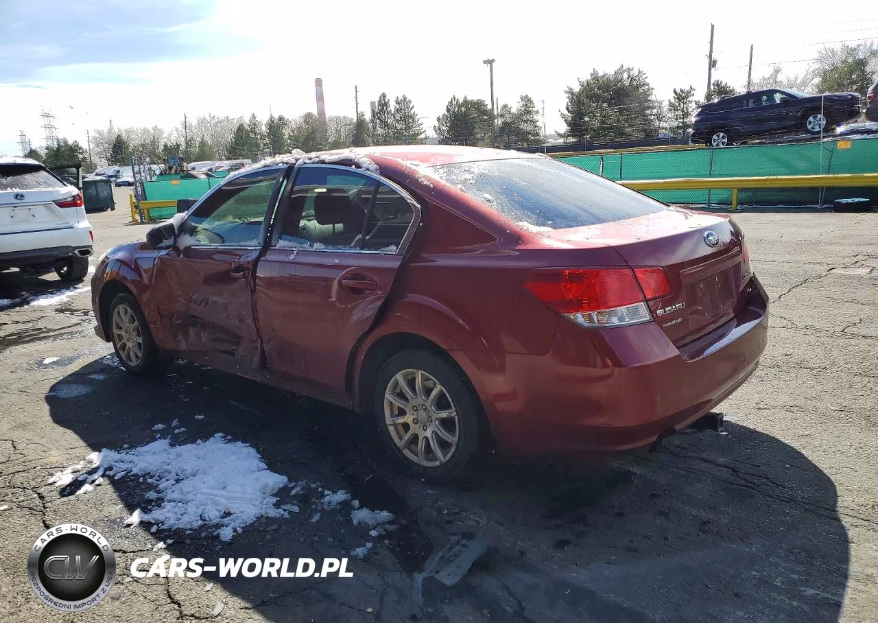 2013 Subaru Legacy 2.5I VIN:4S3BMAA69D1014405 - 2