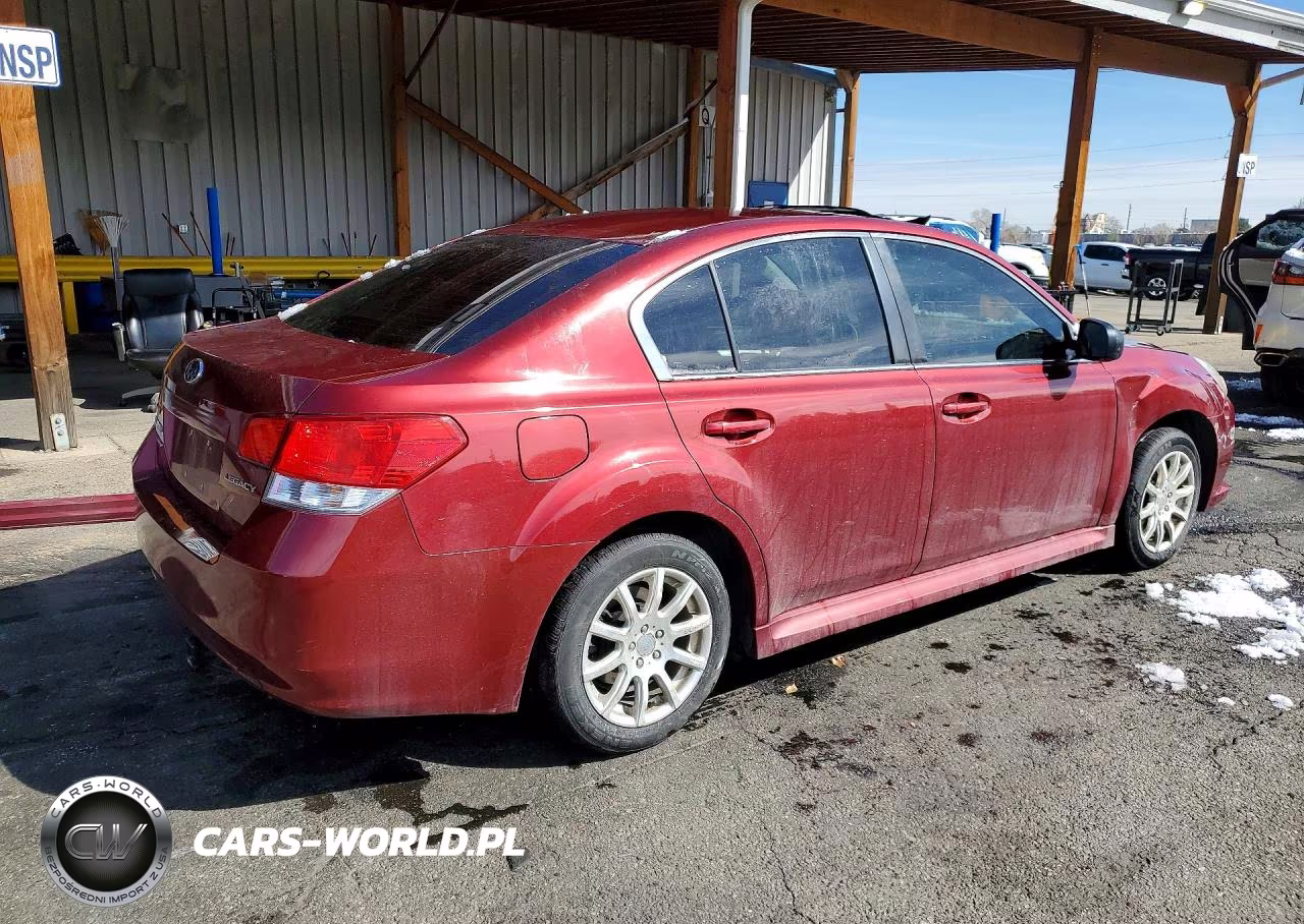 2013 Subaru Legacy 2.5I VIN:4S3BMAA69D1014405 - 3