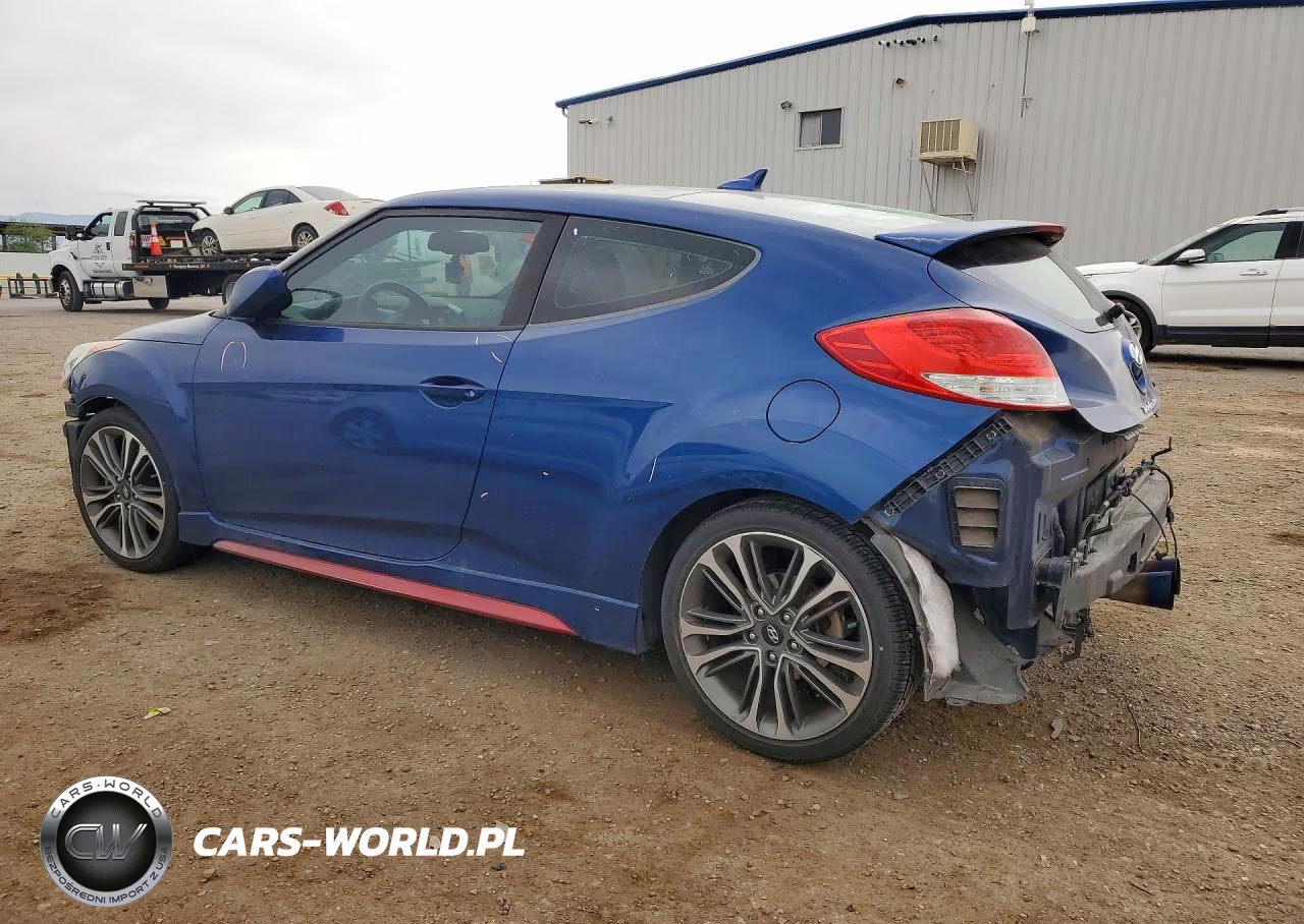 2016 Hyundai Veloster Turbo R-Spec VIN:KMHTC6AE8GU286163 - 2