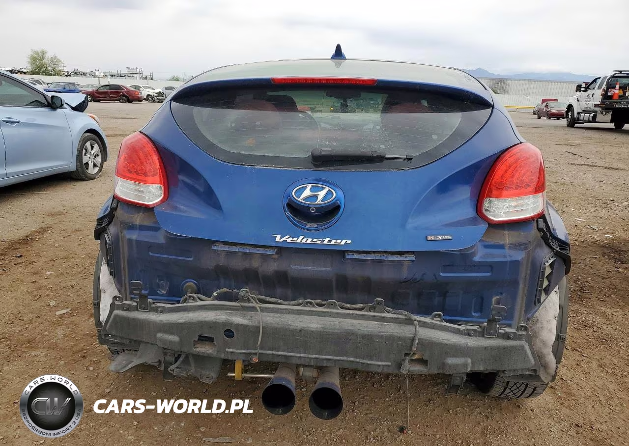 2016 Hyundai Veloster Turbo R-Spec VIN:KMHTC6AE8GU286163 - 6