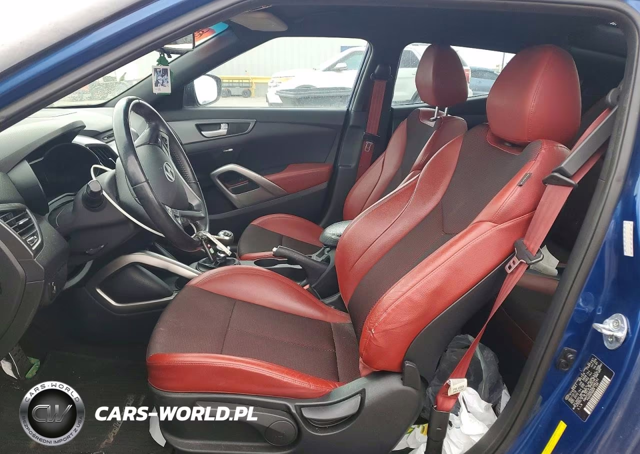 2016 Hyundai Veloster Turbo R-Spec VIN:KMHTC6AE8GU286163 - 7