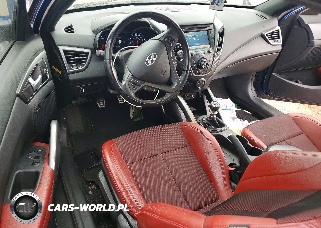 2016 Hyundai Veloster Turbo R-Spec VIN:KMHTC6AE8GU286163 - 8