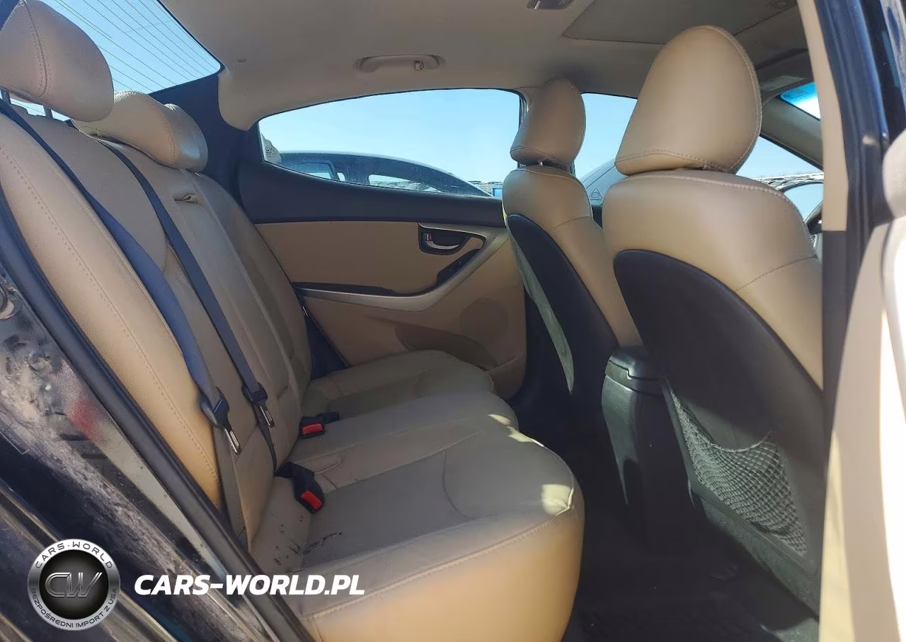 2012 Hyundai Elantra Limited VIN:5NPDH4AE3CH105411 - 10