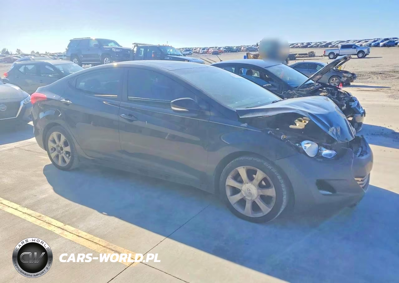 2012 Hyundai Elantra Limited VIN:5NPDH4AE3CH105411 - 4