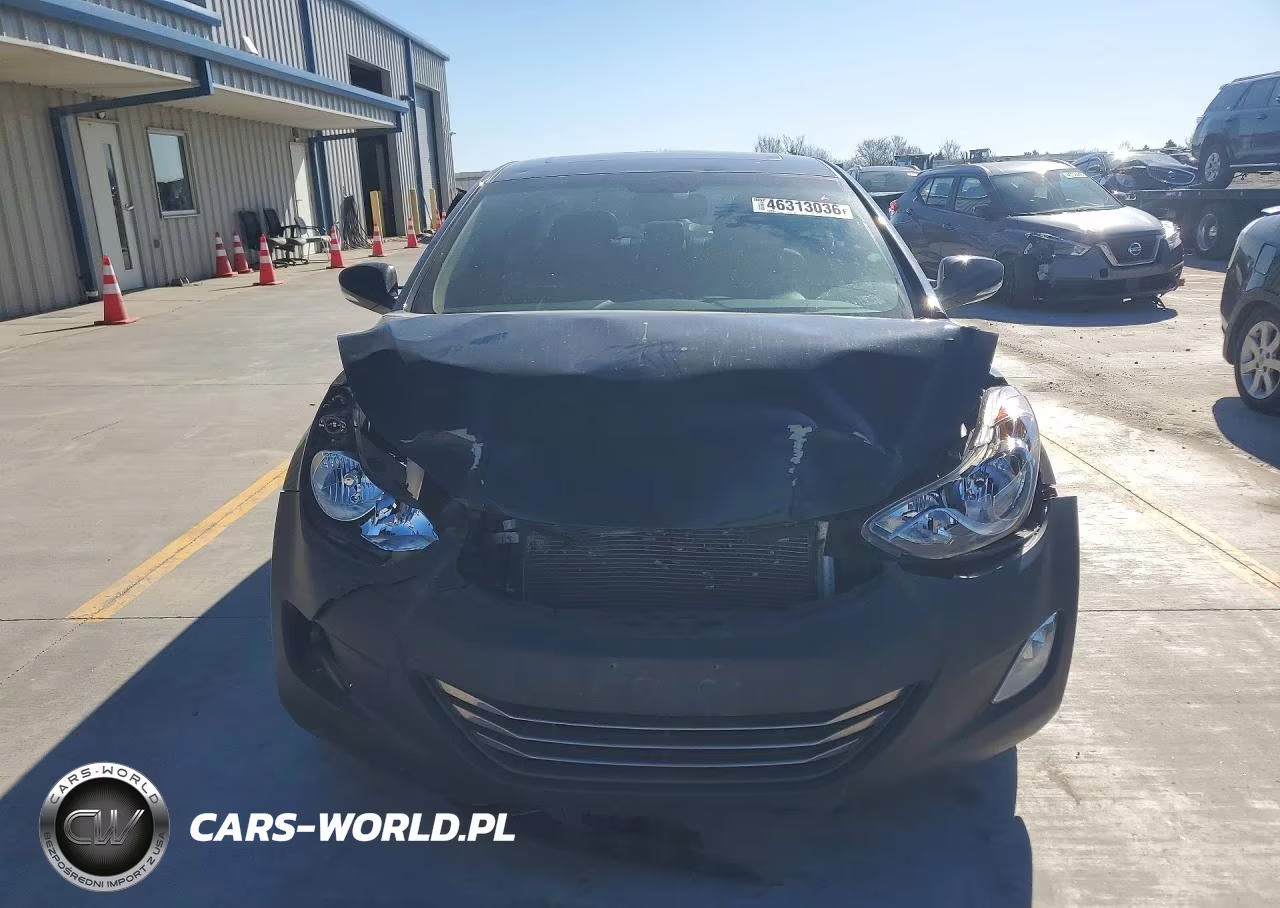 2012 Hyundai Elantra Limited VIN:5NPDH4AE3CH105411 - 5
