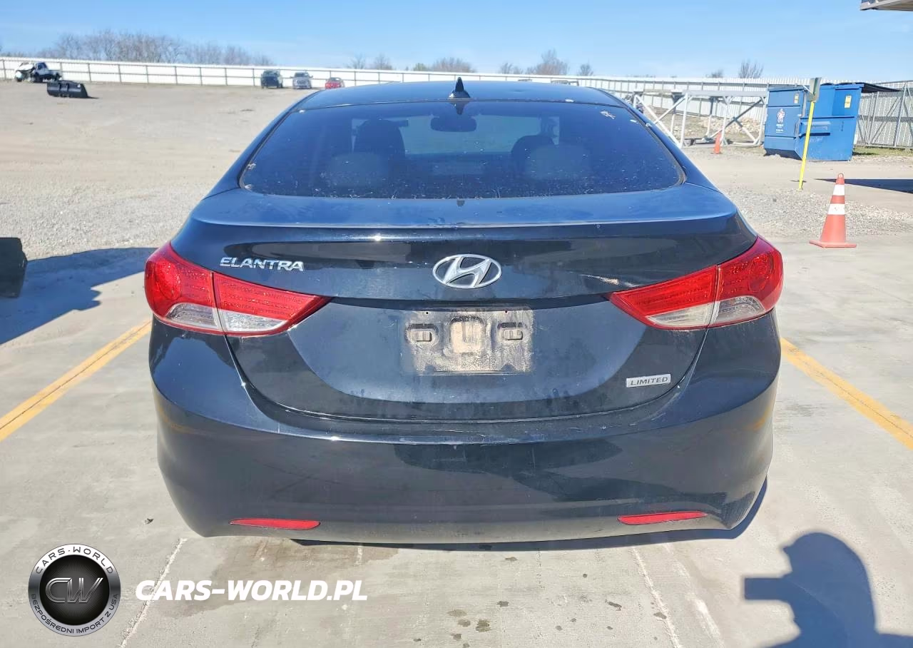 2012 Hyundai Elantra Limited VIN:5NPDH4AE3CH105411 - 6