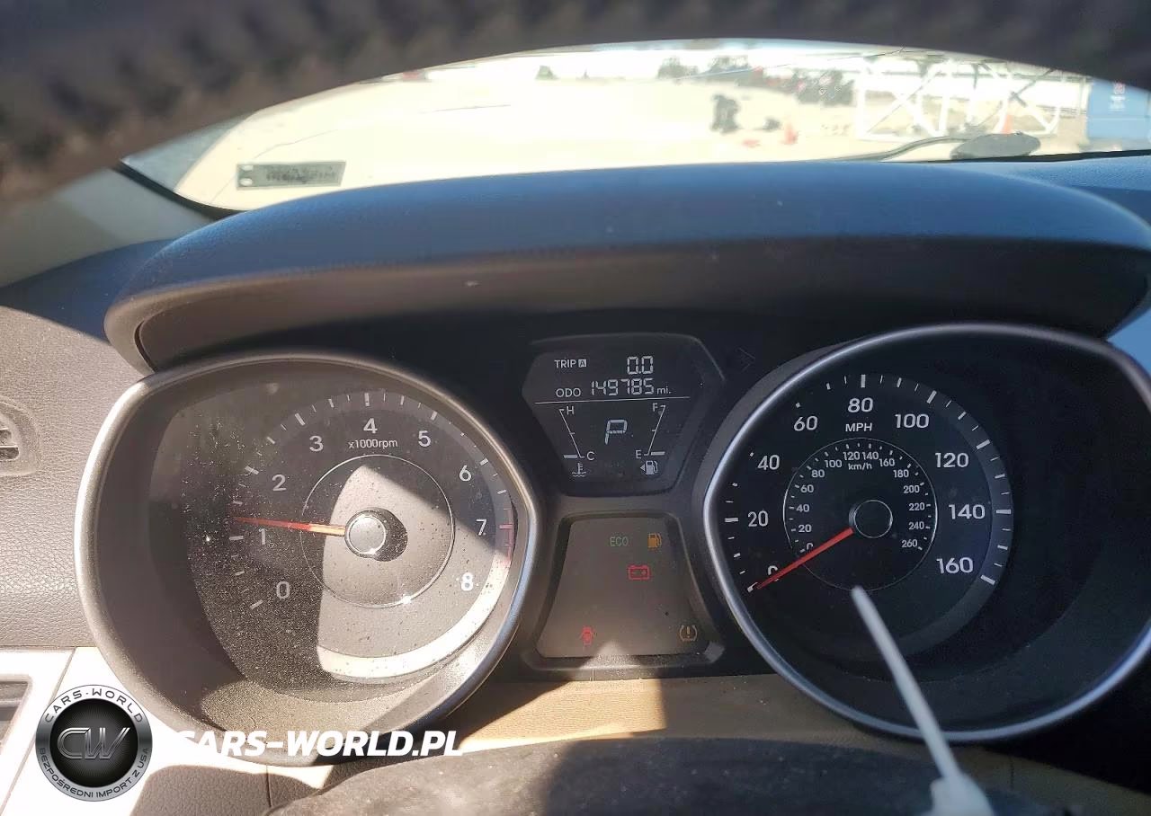2012 Hyundai Elantra Limited VIN:5NPDH4AE3CH105411 - 9