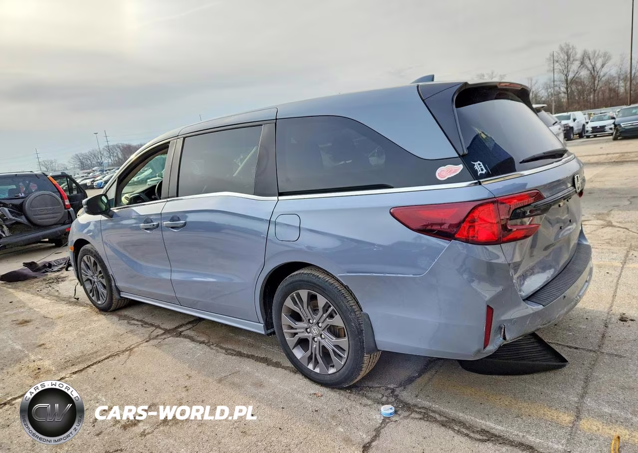 2025 Honda Odyssey Touring VIN:5FNRL6H88SB075366 - 2