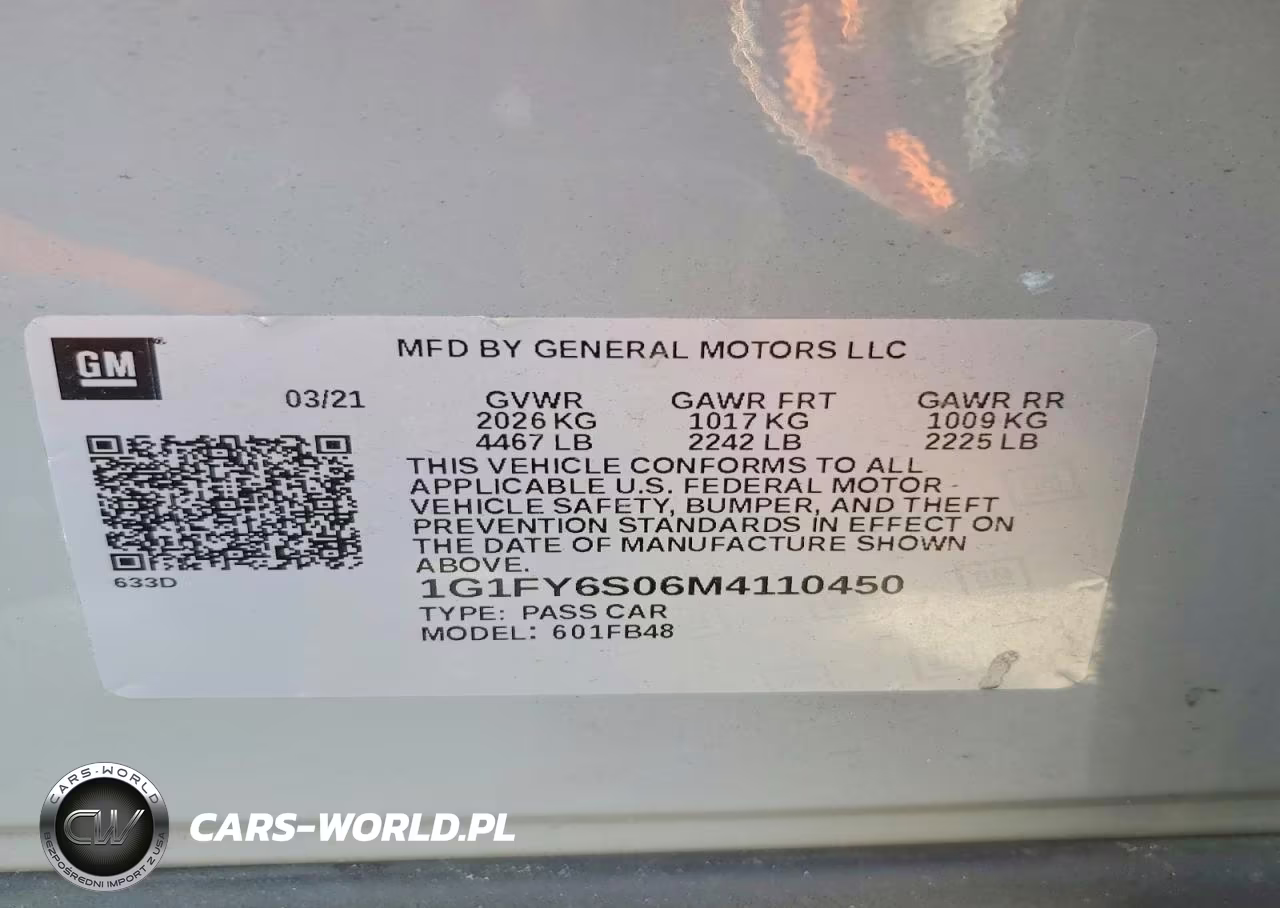 2021 Chevrolet Bolt Ev Lt VIN:1G1FY6S06M4110450 - 12