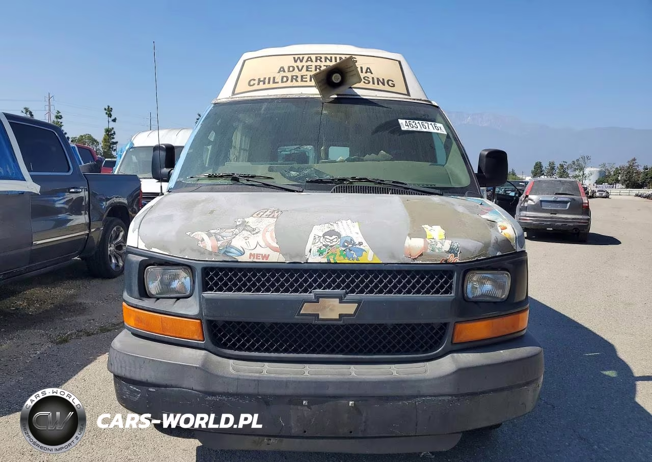 2007 Chevrolet Express 1500 Food Truck VIN:1GCFG15X571250811 - 5