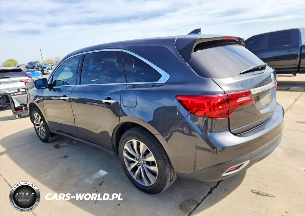 2014 Acura Mdx Technology VIN:5FRYD3H47EB017482 - 2