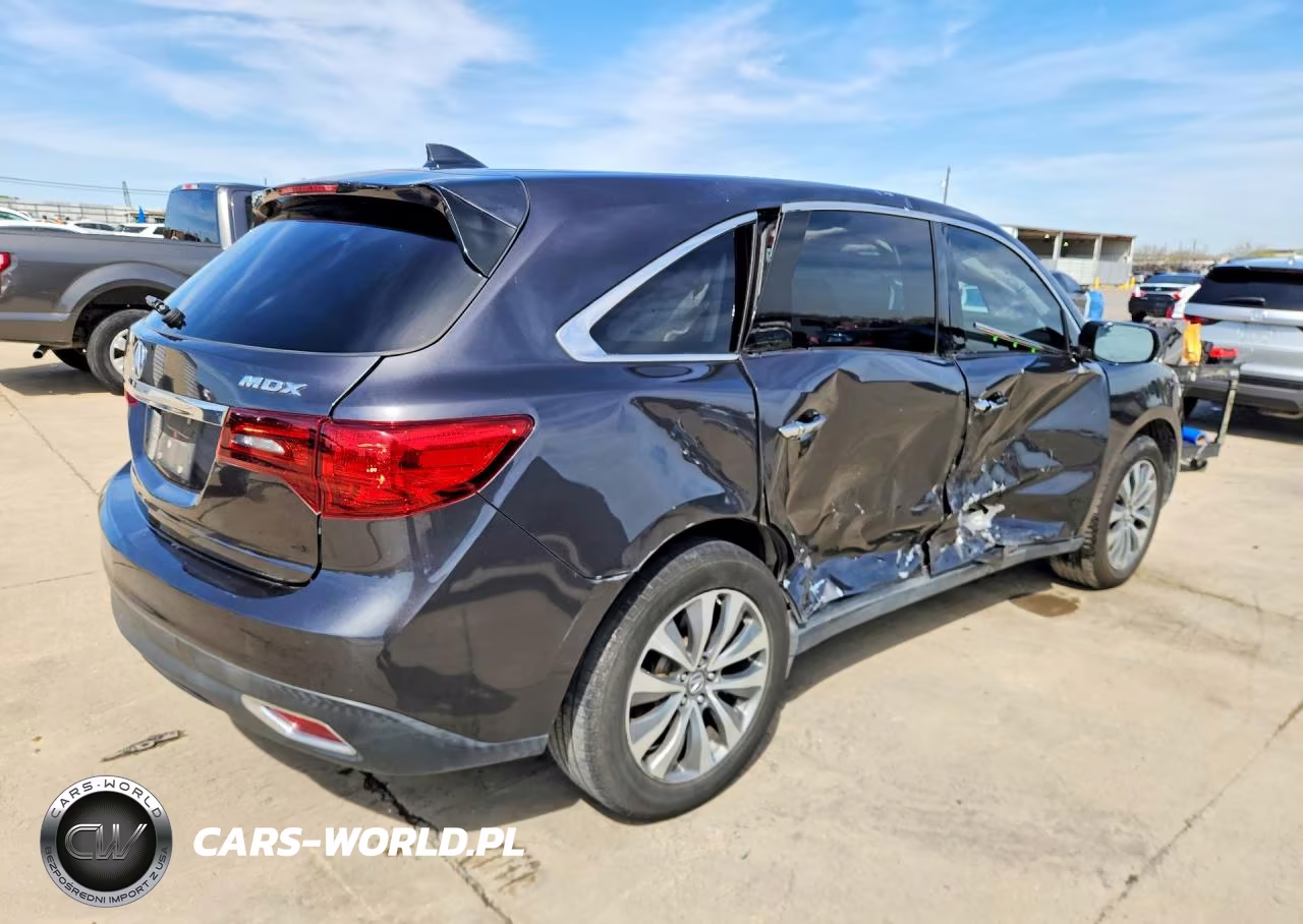 2014 Acura Mdx Technology VIN:5FRYD3H47EB017482 - 3
