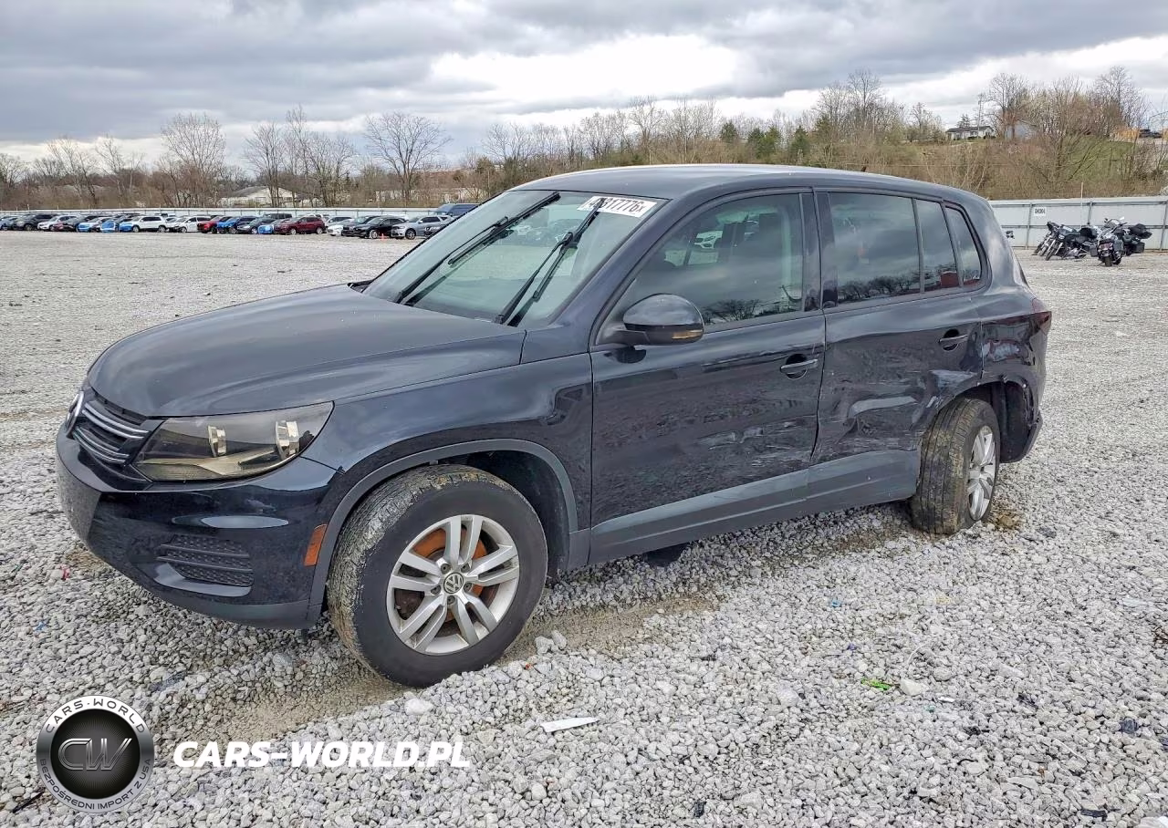 2014 Volkswagen Tiguan S VIN:WVGAV3AX5EW580543 - 1