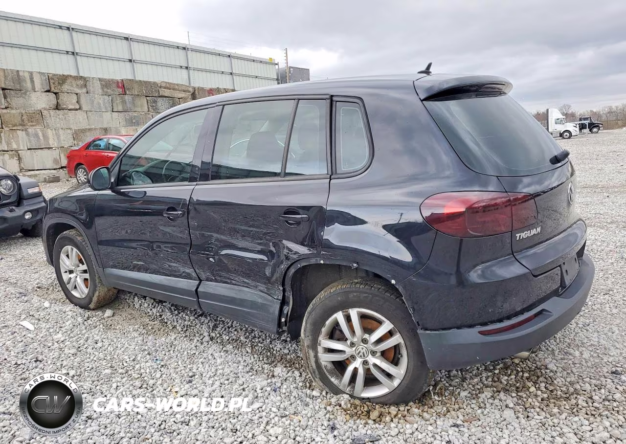 2014 Volkswagen Tiguan S VIN:WVGAV3AX5EW580543 - 2