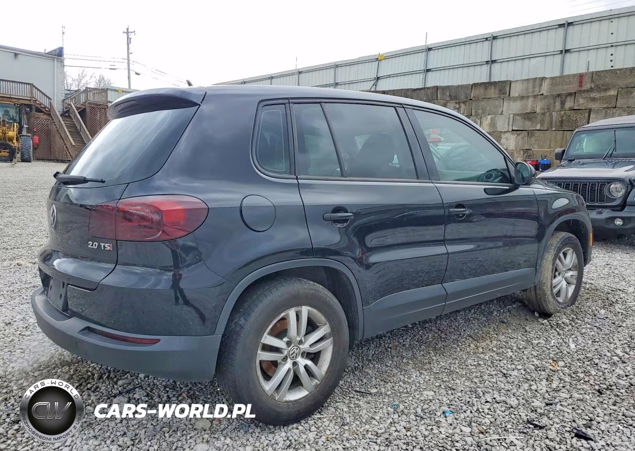 2014 Volkswagen Tiguan S VIN:WVGAV3AX5EW580543 - 3