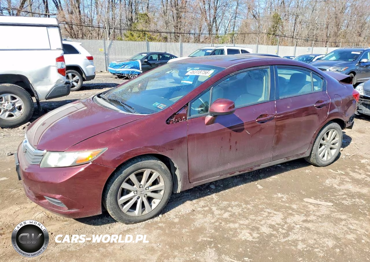 2012 Honda Civic Ex – zdjęcie 1 z 13