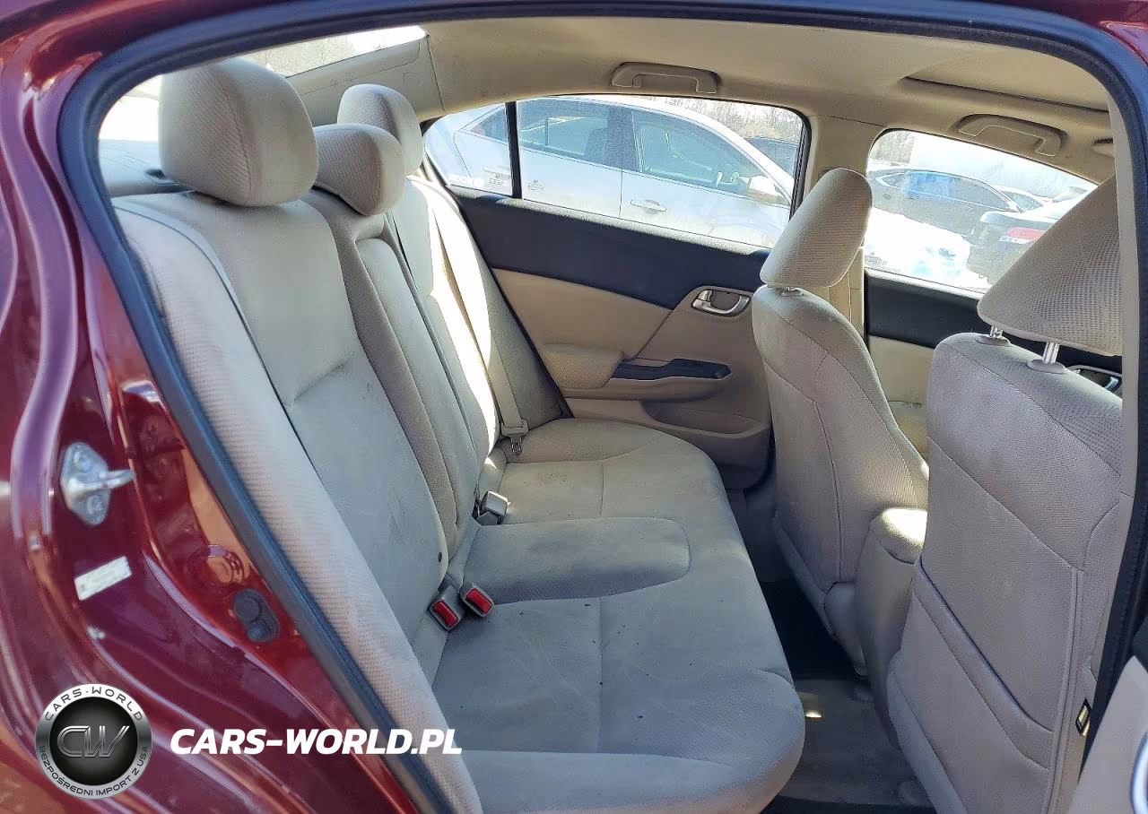 2012 Honda Civic Ex VIN:2HGFB2F86CH590591 - 10