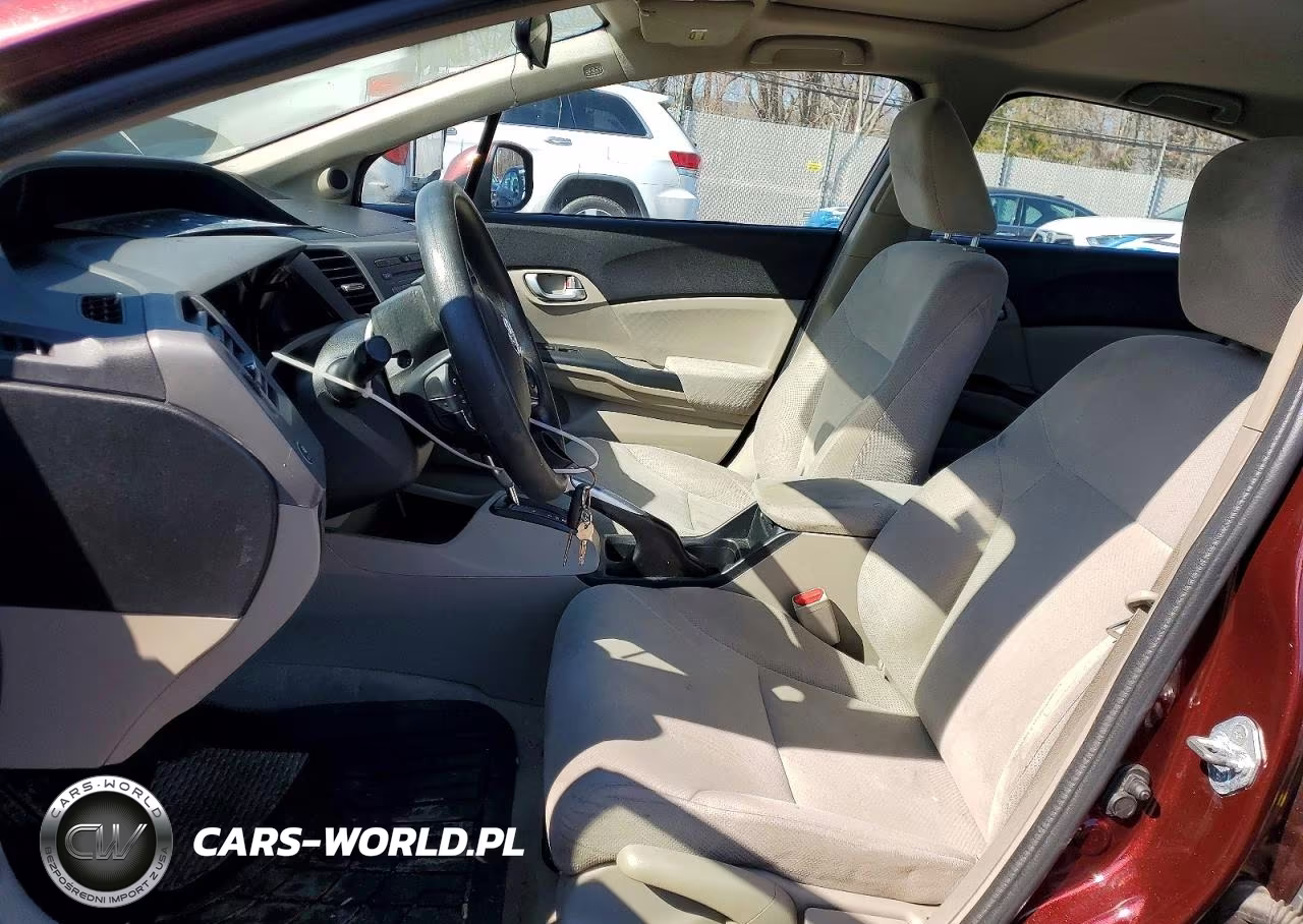 2012 Honda Civic Ex VIN:2HGFB2F86CH590591 - 7