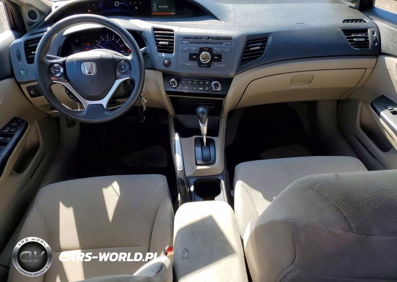 2012 Honda Civic Ex VIN:2HGFB2F86CH590591 - 8